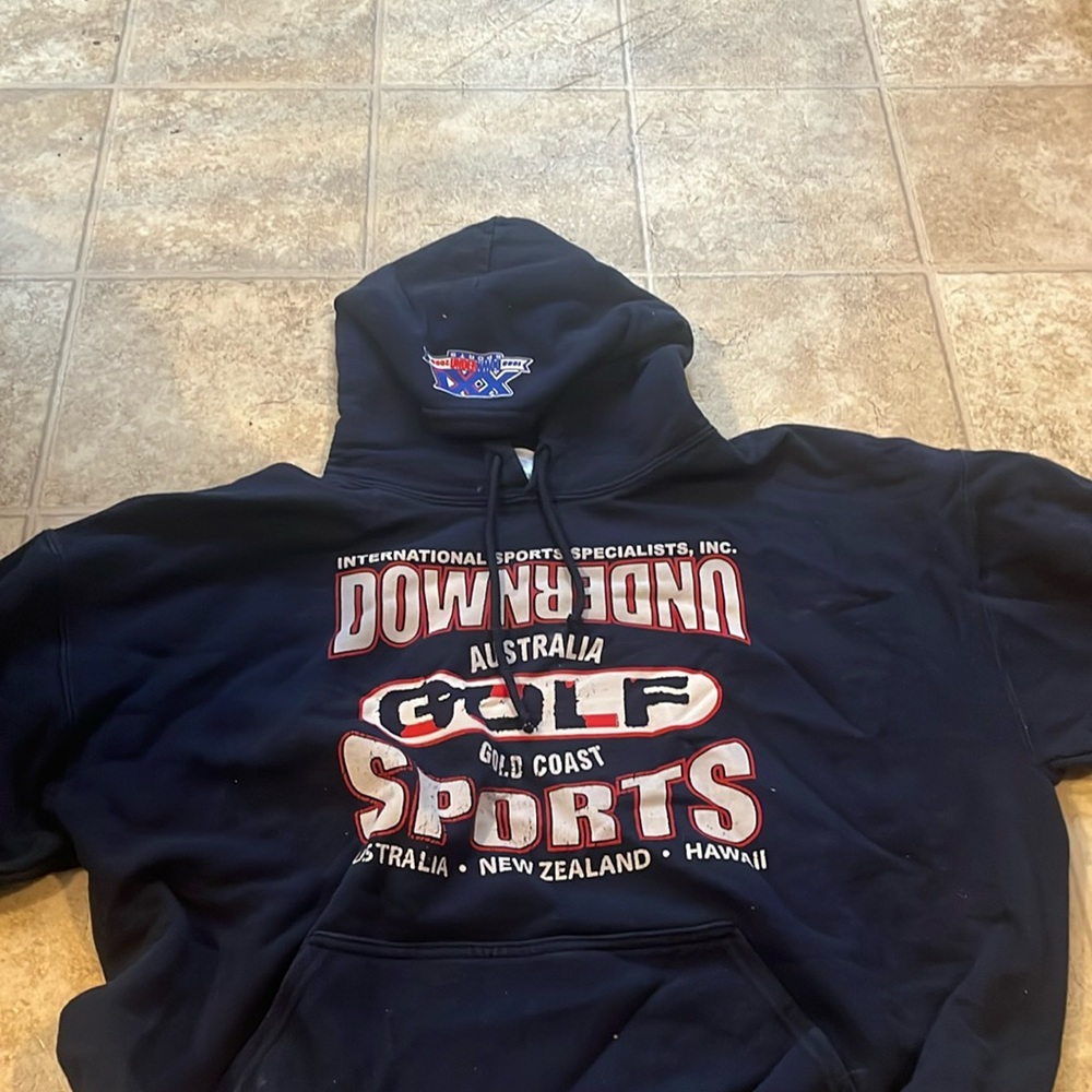 Down under Sports Golf hoodie